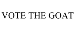 VOTE THE GOAT trademark