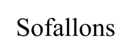 SOFALLONS trademark