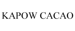 KAPOW CACAO trademark