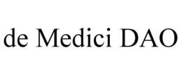DE MEDICI DAO trademark