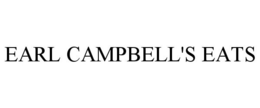 EARL CAMPBELL'S EATS trademark