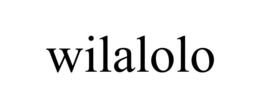 WILALOLO trademark