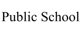 PUBLIC SCHOOL trademark