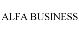 ALFA BUSINESS trademark