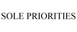 SOLE PRIORITIES trademark