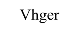 VHGER trademark