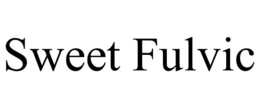 SWEET FULVIC trademark