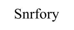 SNRFORY trademark