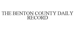 THE BENTON COUNTY DAILY RECORD trademark