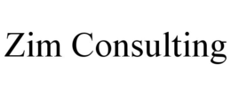 ZIM CONSULTING trademark