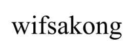 WIFSAKONG trademark