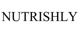 NUTRISHLY trademark