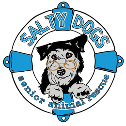 SALTY DOGS SENIOR ANIMAL RESCUE trademark