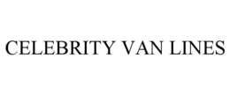 CELEBRITY VAN LINES trademark