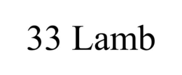 33 LAMB trademark