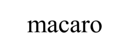 MACARO trademark