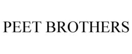 PEET BROTHERS trademark