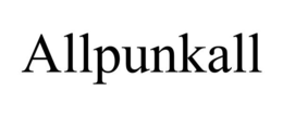 ALLPUNKALL trademark