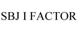 SBJ I FACTOR trademark