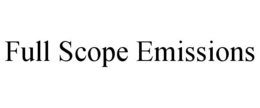 FULL SCOPE EMISSIONS trademark