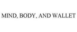 MIND, BODY, AND WALLET trademark