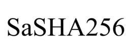SASHA256 trademark