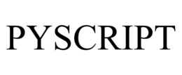 PYSCRIPT trademark