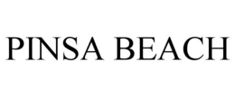 PINSA BEACH trademark