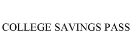 COLLEGE SAVINGS PASS trademark