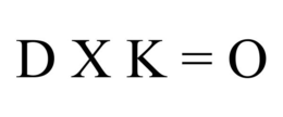 D X K = O trademark