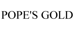 POPE'S GOLD trademark