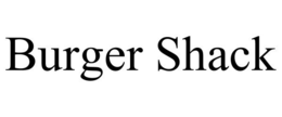 BURGER SHACK trademark