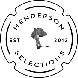 HENDERSON SELECTIONS EST 2012 trademark