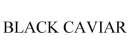 BLACK CAVIAR trademark