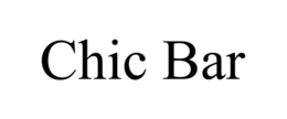 CHIC BAR trademark