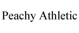PEACHY ATHLETIC trademark