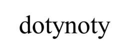 DOTYNOTY trademark
