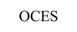 OCES trademark