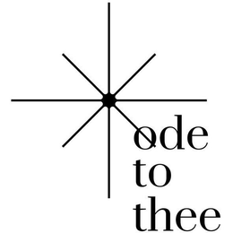 ODE TO THEE trademark