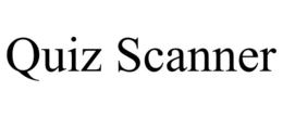 QUIZ SCANNER trademark