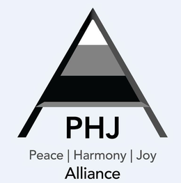 A PHJ PEACE HARMONY JOY ALLIANCE trademark