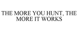 THE MORE YOU HUNT, THE MORE IT WORKS trademark