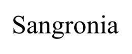 SANGRONIA trademark