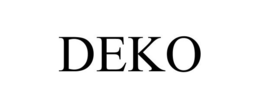 DEKO trademark
