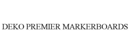 DEKO PREMIER MARKERBOARDS trademark