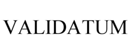 VALIDATUM trademark