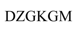 DZGKGM trademark