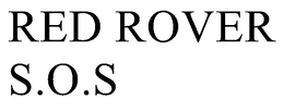 RED ROVER S.O.S trademark