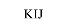 KIJ trademark