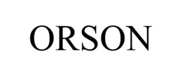 ORSON trademark